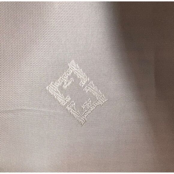 Vintage Escada Pencil Skirt Womens US 10 Cream Micro Dot Silk Blend Quiet Luxury - Picture 12 of 14